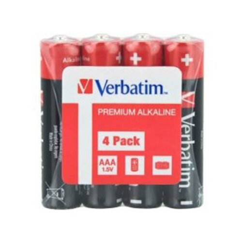 Verbatim AAA LR03 alkalne baterije 1,5 V, 4 kom Cene