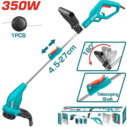 Total Kosilnica 350W (nitkarica) - travni trimmer, 11000rpm (TG103512), (20849005) Cene