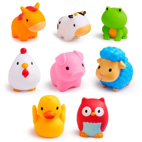 Munchkin Bath Farm Bath Squirts igrača za v vodo 9 m+ 8 kos Cene