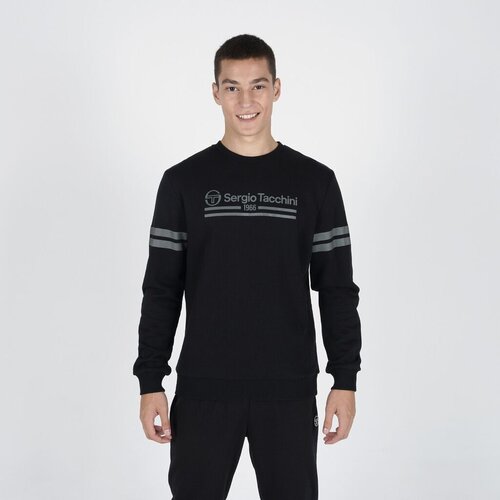 Sergio Tacchini Muški duks Andy crewneck, Crni Cene