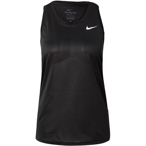 Nike Sportski top crna / bijela
