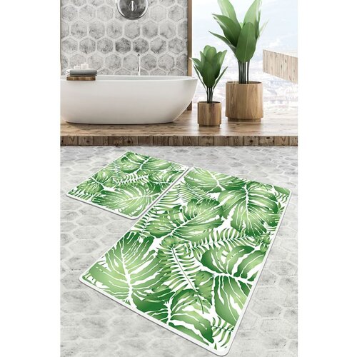  pied djt multicolor bathmat set (2 pieces) Cene