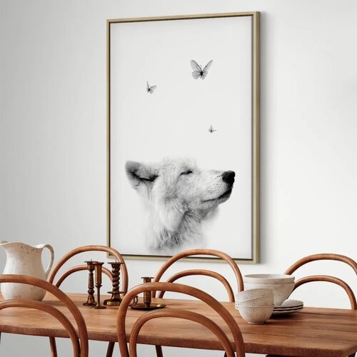  Slika - Gentle Dream (1 Part) Vertical 80x120 U prirodnom drvenom okviru Slike