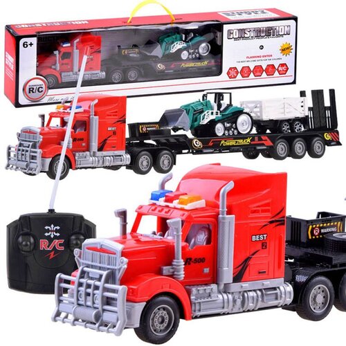  Vuča guma + Traktor s prikolicom Set R / C RC0208 Slike