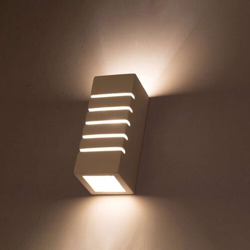  Sollux SL.0161 - Zidno svetlo SAMIR 1xE27/60W/230V belo Slike