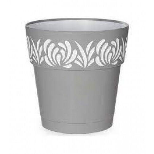 STEFANPLAST Saksija 25x25cm Gaia 88501 siva Cijene