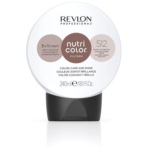 Revlon Professional Nutri Color Filters Toning hranjiva maska za toniranje za profesionalnu uporabu Pearly Ash Brown 240 ml Cijene