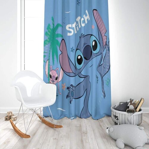 Dečiji draper Stitch (Jedno krilo) - 140x250cm, D-067 Slike