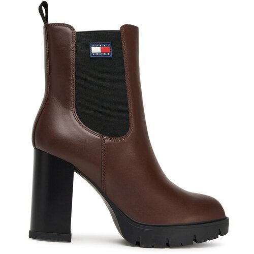 Tommy Jeans Škornji Tjw EN0EN02831 Rjava Cene