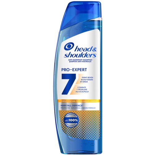 Head & Shoulders Pro-Expert 7 Hair Fall Defense šampon proti prhljaju in izpadanju las s kofeinom 250 ml Cene