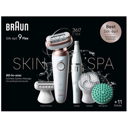 Braun Epilator Silk-&amp;eacute;pil 9 Flex 9-580, (5000545497) Slike