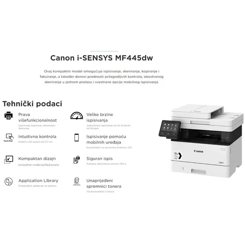 Canon MFP i-SENSYS MF445dw