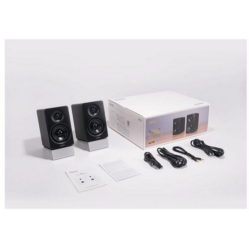 Edifier M60 crne namizne zvocnike aktiv ls, 66W rms, bluetooth, usb-c, aux 2.0 kompaktni zvocni&amp;scaron;ki set, cena za par Slike