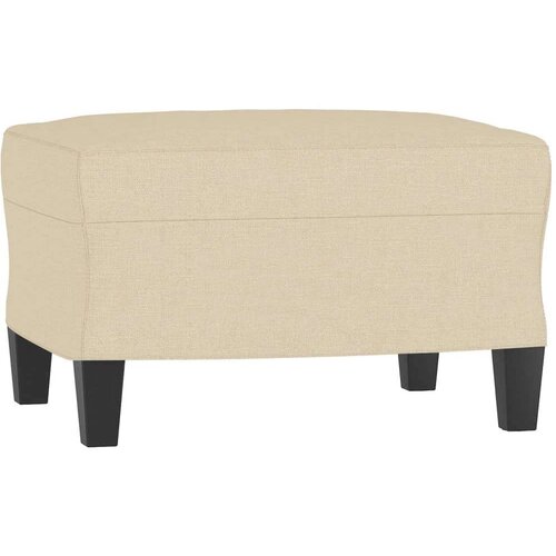  4-dijelni set sofa s jastucima krem od tkanine Slike
