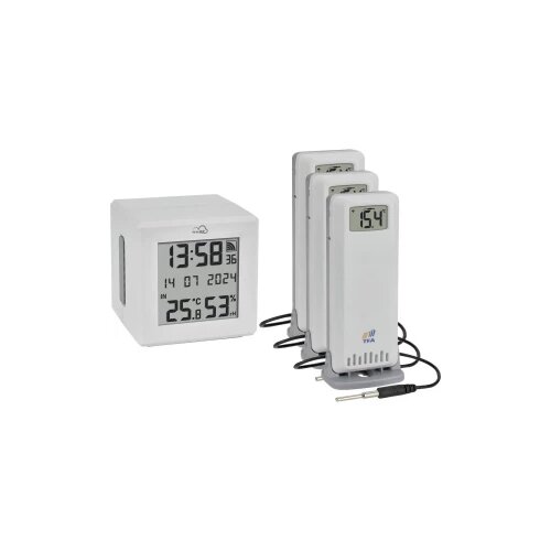 Tfa Dostmann TFA.me Starter Set WLAN Gateway ID-01 mit 3 Sendern ID-A3 bežični digitalni termometar bijela Cijene