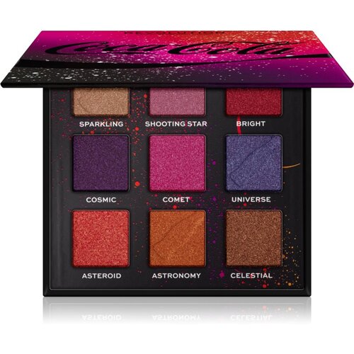 Makeup Revolution X Coca Cola Starlight paleta senčil za oči mini 6,85 g Slike