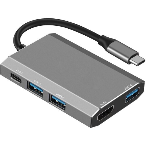 INF 5-v-1 adapter tipa c s priključki hdmi, usb 3.0 in usb-c pd, (21778801) Slike