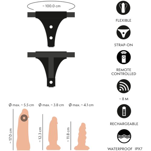 You2Toys set prirodnih dildoa s privezivanjem Slike