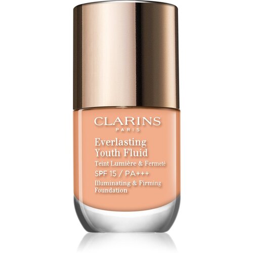Clarins Everlasting Youth Fluid posvjetljujući puder SPF 15 nijansa 107 Beige 30 ml Cijene