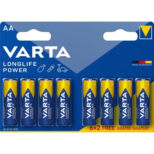 Varta alkalna baterija LR6 6+2 Longlife Power Cene