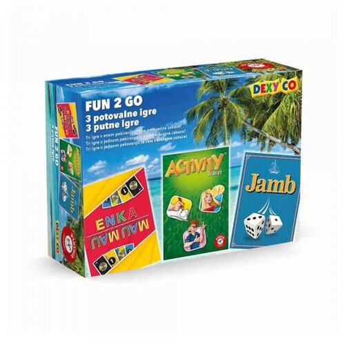 Piatnik Set putnih dru&amp;scaron;tvenih igara SLO/HR/SRB 3/1 Slike
