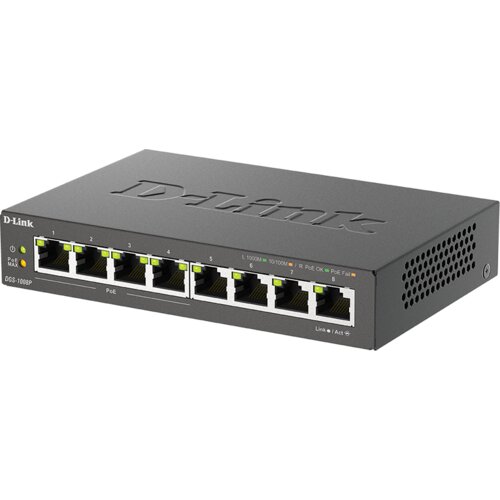 D-link SWITCH 8 portni 10/100/1000 DGS-1008P/E,4 port POE Cijene