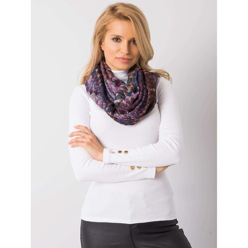 Fashion Hunters Purple and brown patterned scarf Cene