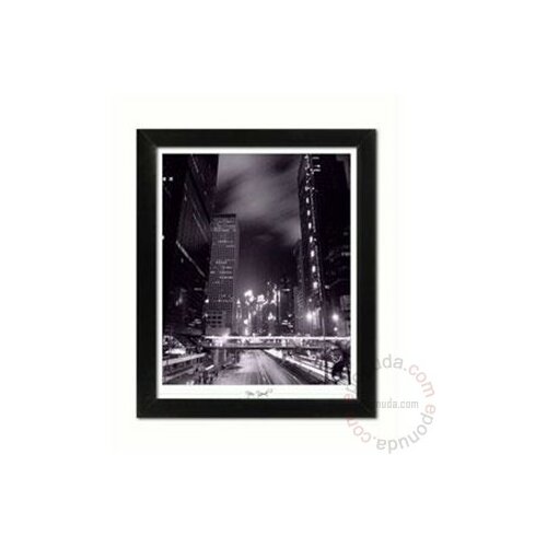 Deltalinea crno bela slika New York 40 x 50 cm Slike
