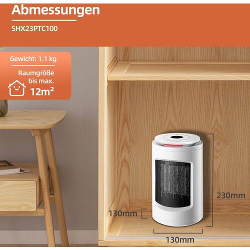 SHX Ventilatorski grelnik 1200 W Slike