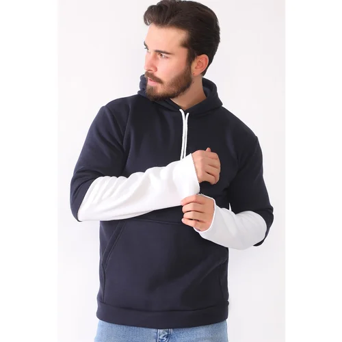 Dewberry 1042 MEN'S SWEATSHIRT-NAVY BLUE