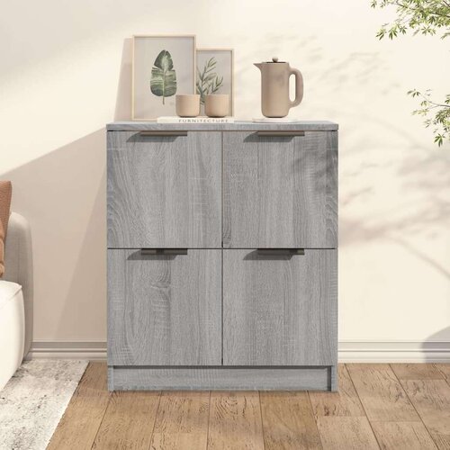  Komoda siva sonoma 60x30x70 cm inženirski les, (20654729) Slike