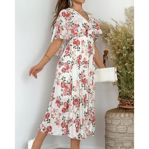 Resti Women's pleated floral midi dress Cijene