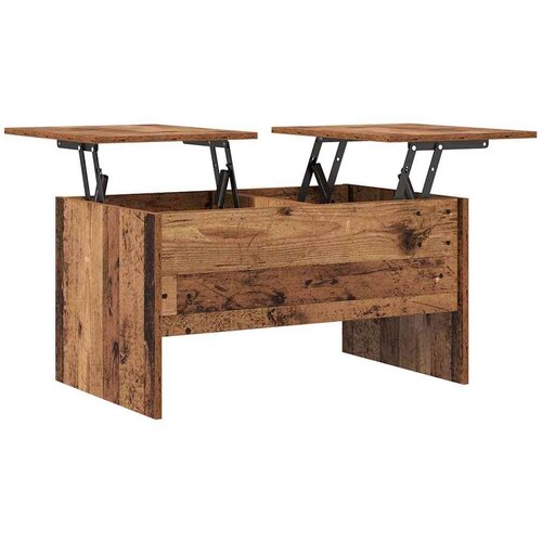  Kava Stol Staro drvo 80 x 50 5 x 42 5 cm Konstruirano drvo Slike