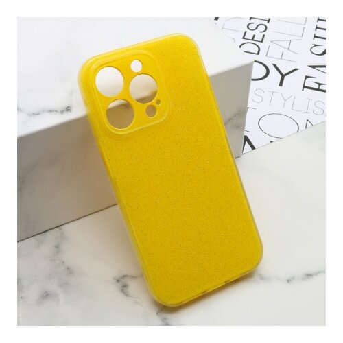  Futrola glow shining za iphone 14 pro (6.1) zuta ( F111055 ) Slike
