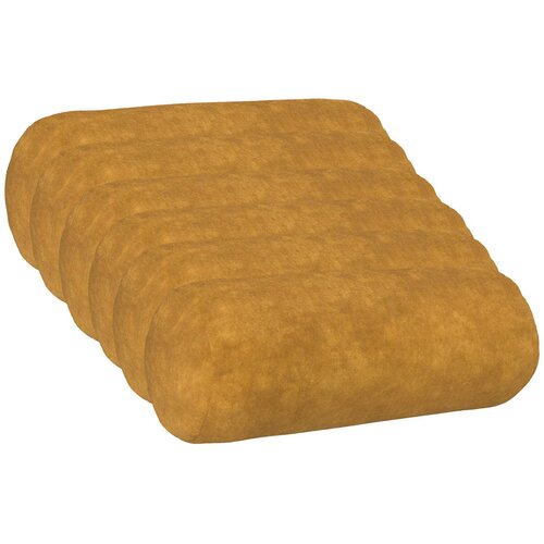  Presvlaka za jastuk 6 pcs HEERLEN Žuta &Oslash; 15 x 40 cm Cijene