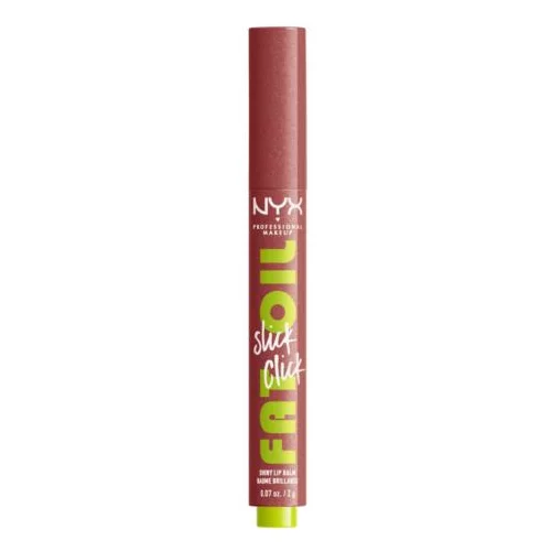 NYX Professional Makeup Fat Oil Slick Click tonirani balzam za ustnice odtenek 03 No Filter Needed 2 g