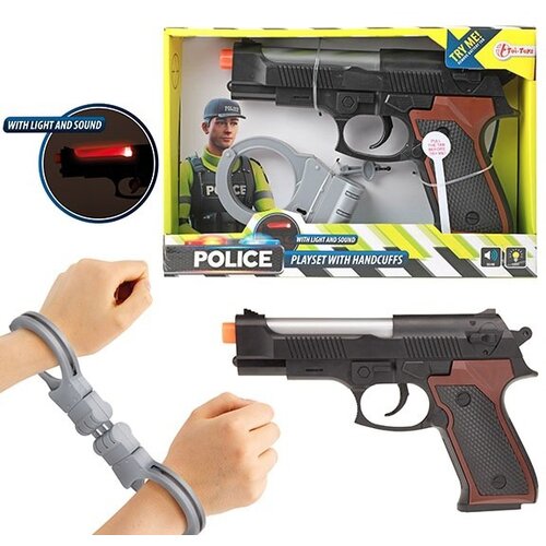 policijski set pištolj sa svetlom i zvukom 51675 Slike