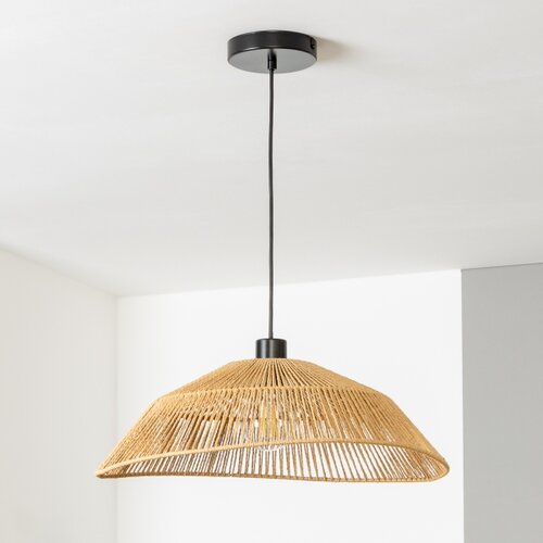  Brilagi - LED luster na sajli CERIA BOHO 1xE27/40W/230V, prečnik 50 cm, braon Slike