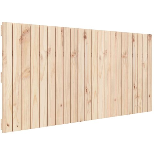 Maison Chic Stensko posteljno vzglavje - Vzglavna omarica 140x3x60 cm trdna borovina, (22076986) Cene
