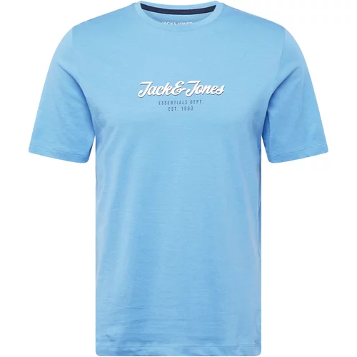 Jack & Jones Majica 'HENRY' plava / svijetloplava / bijela