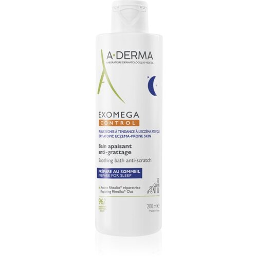 A-derma Exomega Control Soothing Bath Anti-Scratch pomirjajoča kopel proti draženju in srbenju kože 200 ml Cene