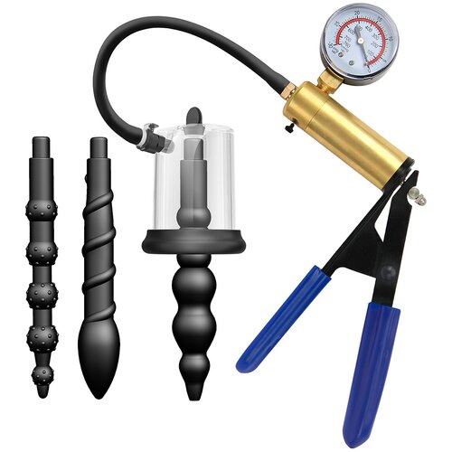 SuperLove Anal Pleasure Premium Rosebud Pump with Metal Pistol Cene