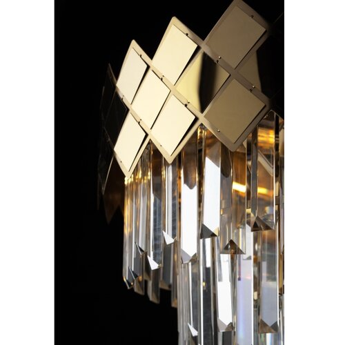  Luster na &amp;scaron;ipci CARISMA 9xE14/40W/230V zlatna Slike