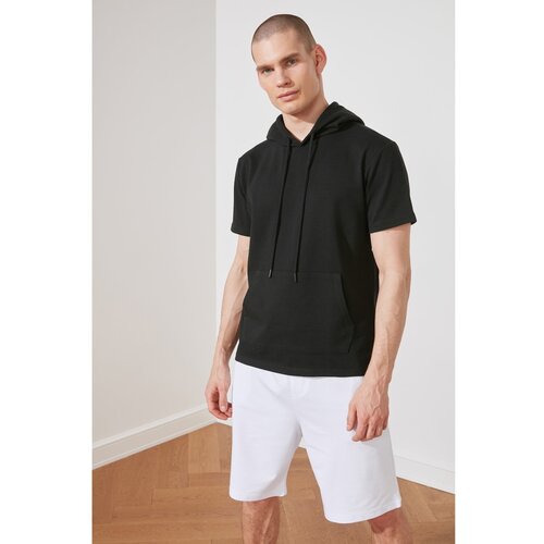 Trendyol Black Male Regular Fit T-Shirt Slike