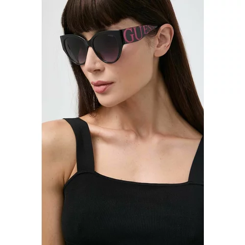 Guess Sunčane naočale za žene, boja: crna