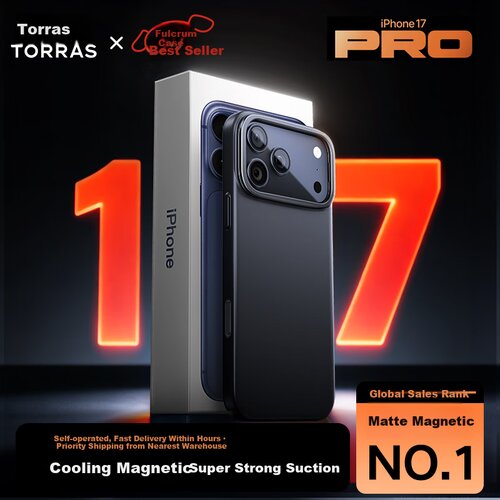  torras maska za mobilni telefon iphone 17 pro max, crna Cene