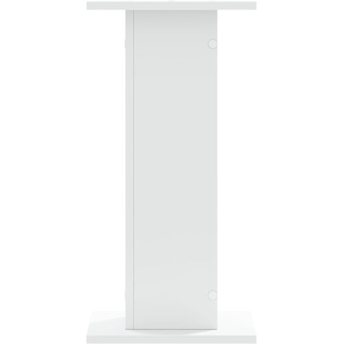  Stalci za zvučnike 2 kom bijeli 30x30x60 cm konstruirano drvo Slike