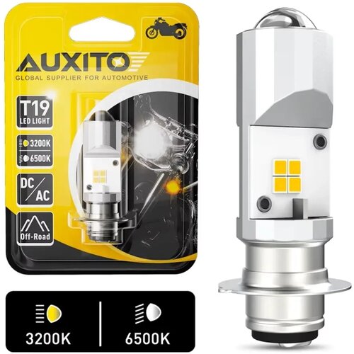 Auxito T19 P15D-25-1 LED sijalica 6500K bela za motocikl T19-GF-W1 Cene