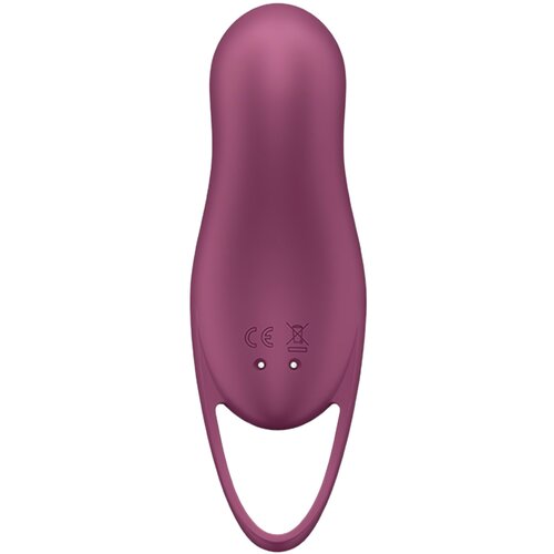 Satisfyer Pocket Pro 1 - stimulator klitorisa na baterije, zračnim valovima (ljubičasti) Slike