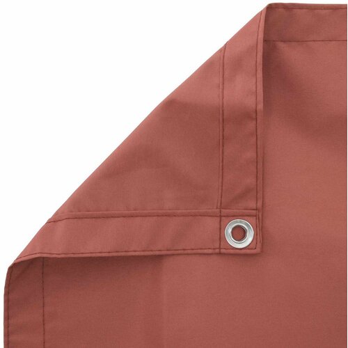  Zaslon za privatnost na balkonu 200 x 400 cm Polyester Terakota Slike